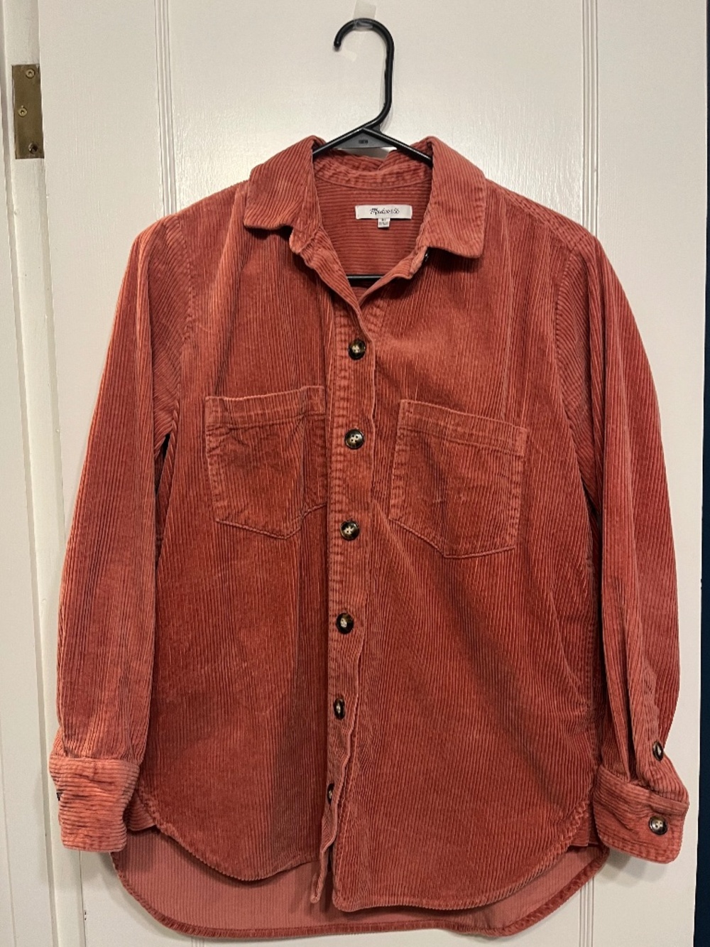 Madewell corduroy button down shirt